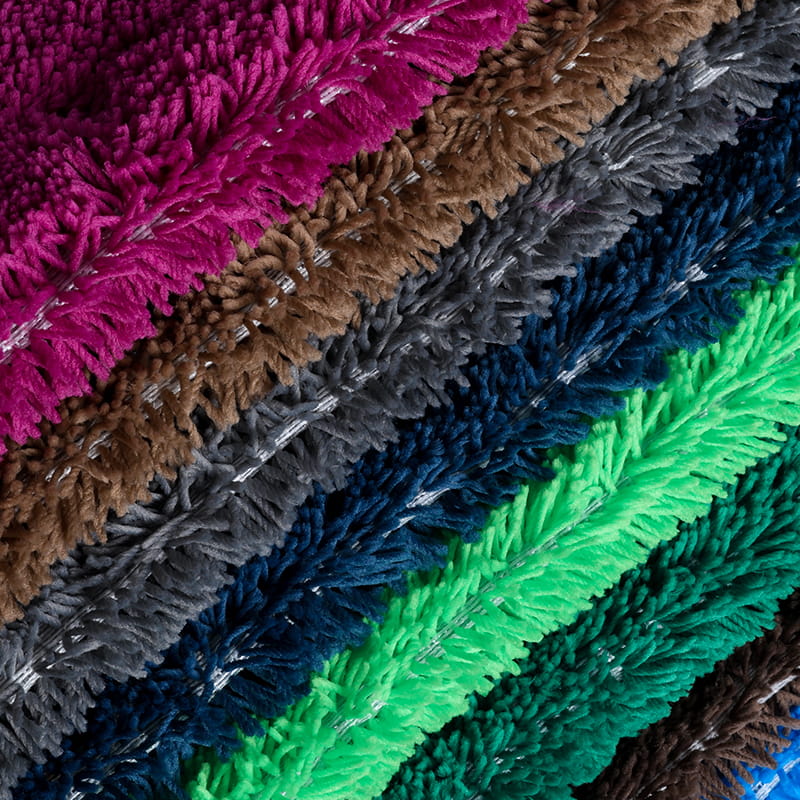 Polyester Cut Pile Carpet Fabric